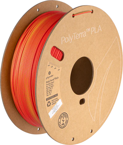 Polymaker PolyTerra Dual PLA - Sunrise - Red / Yellow