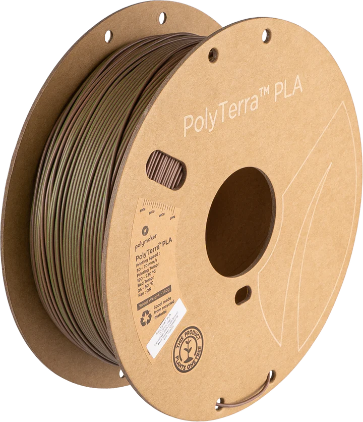 Polymaker Polyterra Dual PLA - Camouflage (Dark Green / Brown)