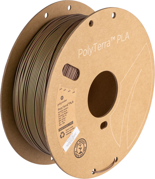 Polymaker Polyterra Dual PLA - Camouflage (Dark Green / Brown)
