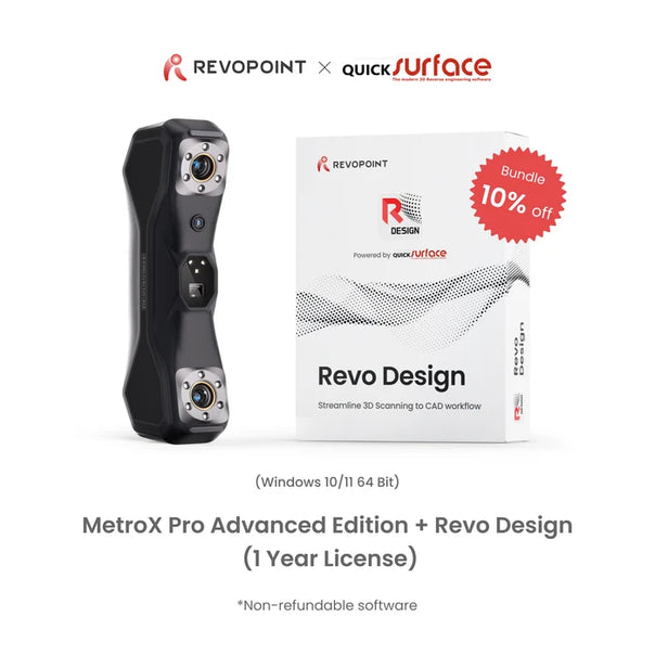 Revopoint MetroX and MetroX Pro 3D Scanner