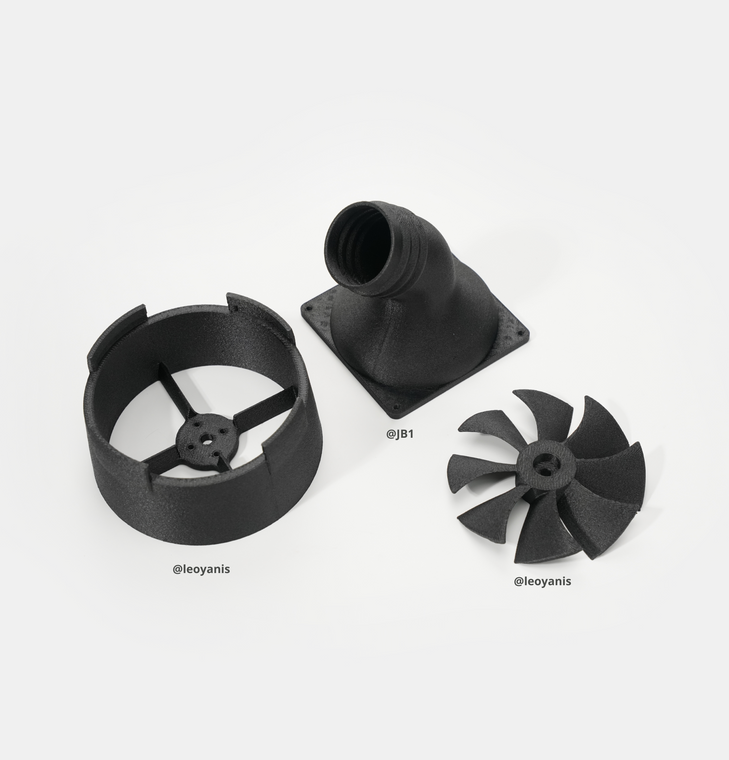 Bambu Lab PET-CF Filament - 1.75mm (1kg) - Black