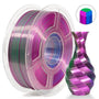 iSANMATE PLA Silk Tri-colors - Purple + Green + Blue