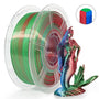 iSANMATE PLA Silk Tri-colors - Red + Green + Blue