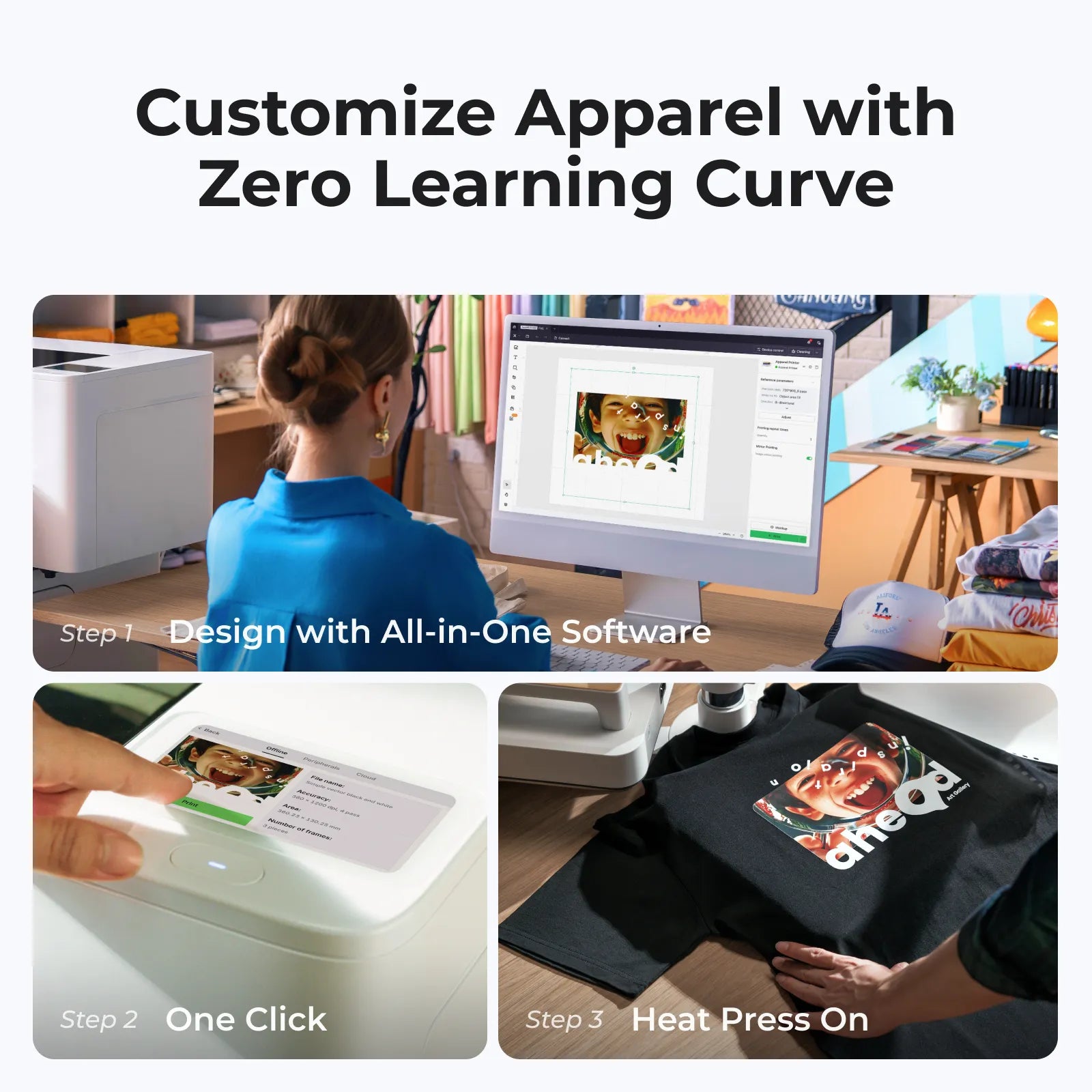 xTool Apparel Printer