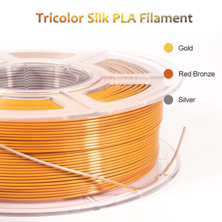 iSANMATE PLA Silk Tri-colors - Bronze + Gold + Silver