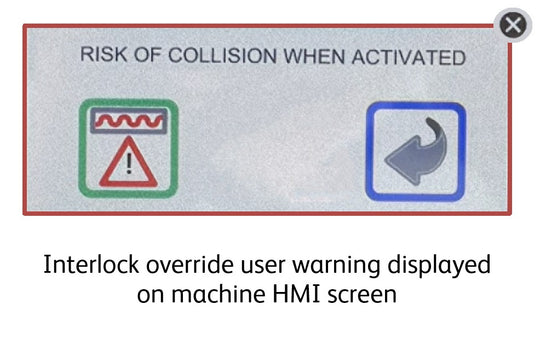 Heater / Table Interlock Override Formech 686