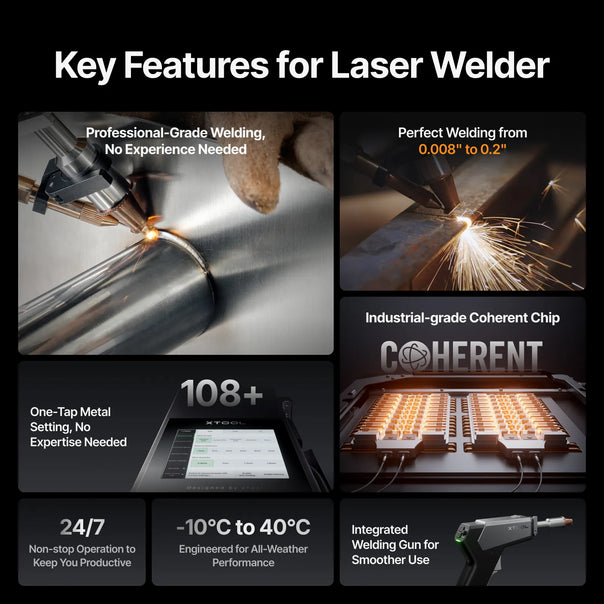 xTool MetalFab Laser Welder and CNC Cutter - Ultimate 3D Printing Store