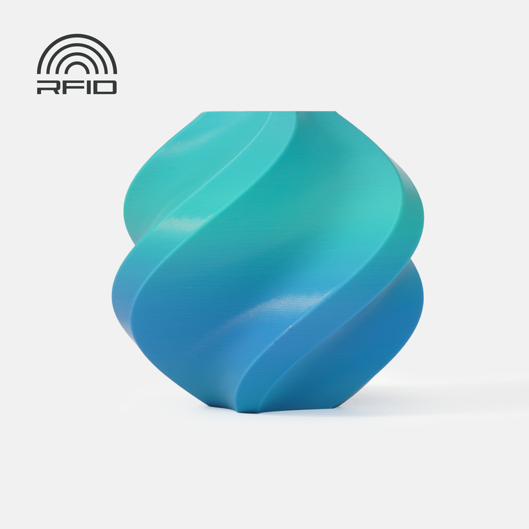 Bambu Lab PLA Basic Gradient Filament - 1.75mm (1kg) - Ocean to Meadow - Ultimate 3D Printing Store