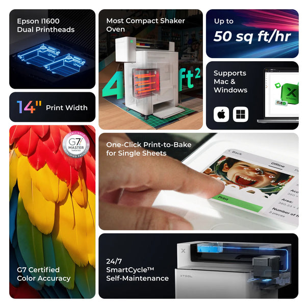 xTool Apparel Printer - Ultimate 3D Printing Store