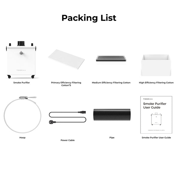 TOOCAA Smoke Purifier - Ultimate 3D Printing Store