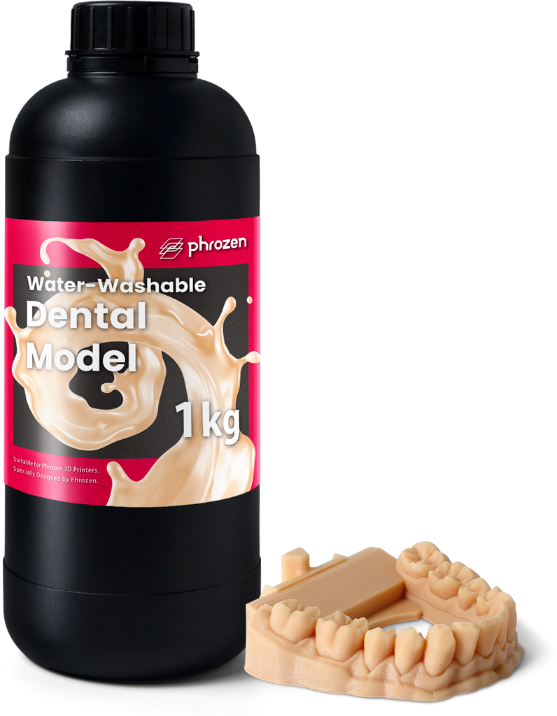 Phrozen Dental Model Resin Water Washable 1KG Ultimate 3D Printing