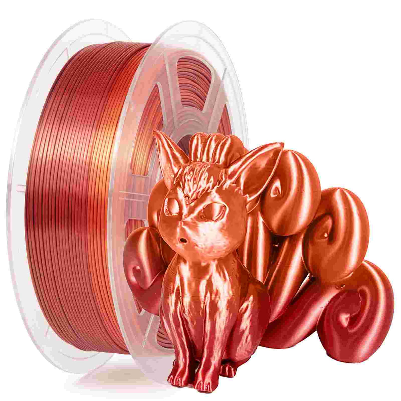 iSANMATE PLA Silk Gradient - Red +Orange