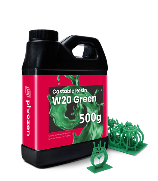 Phrozen Castable Resin W20 Green - 500G