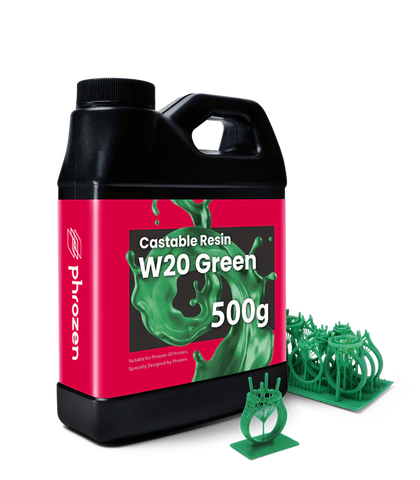 Phrozen Castable Resin W20 Green - 500G