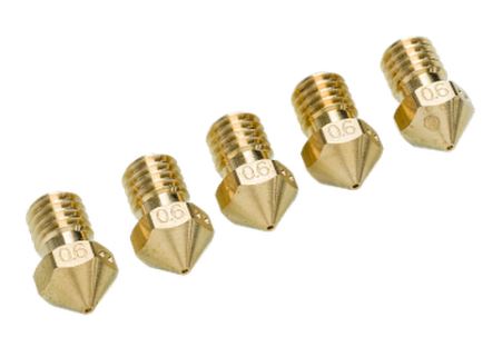 UltiMaker 2+ Series Nozzle Pack - 5 x. 6mm