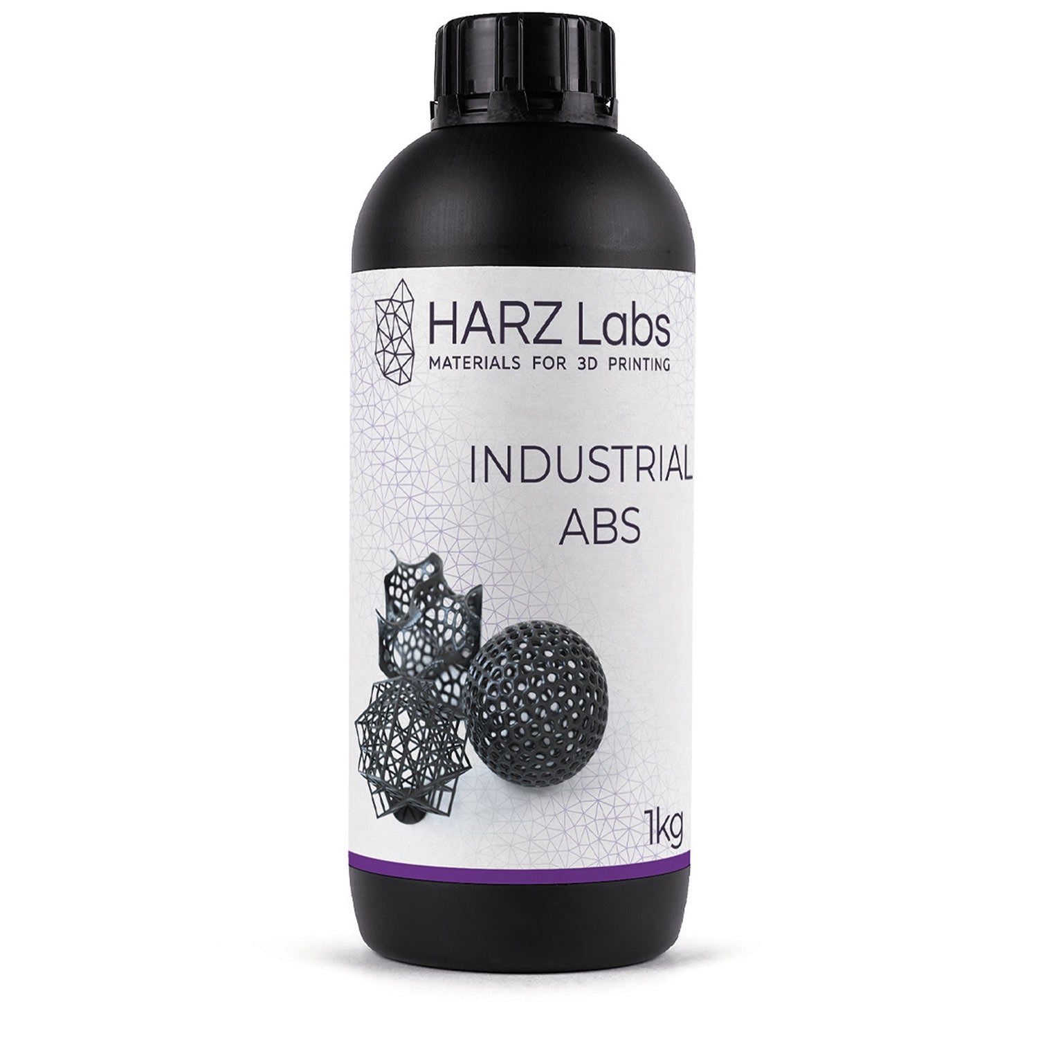 Harz Labs Industrial ABS Black Resin - 1kg