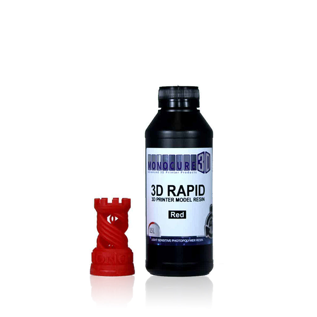 Monocure Rapid 3D Resin For DLP/SLA UV Cure 3D Printers - Fast Printing Resin