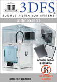 3DFS - Compatible Enclosure with HEPA Cover For Ultimaker S3 - Ultimate 3D Printing Store