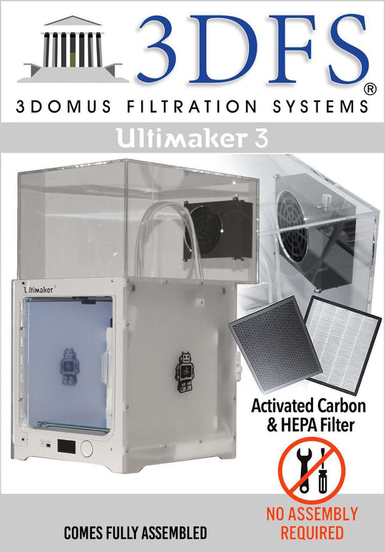3DFS - Ultimaker 3 Filtered Safety Enclosure Kit