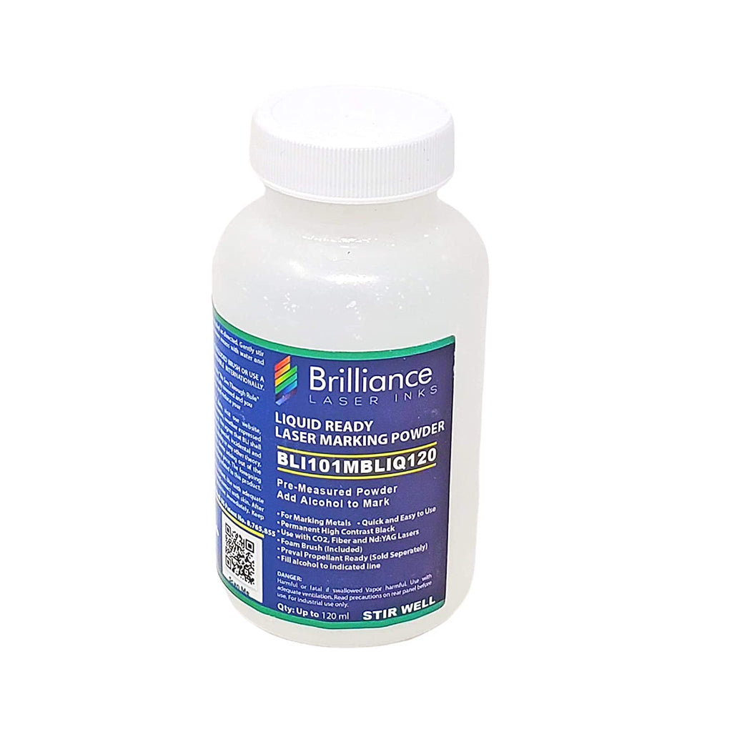 Brilliance Laser Inks - Liquid Ready Laser Marking Powder - BLI101MBLIQ120