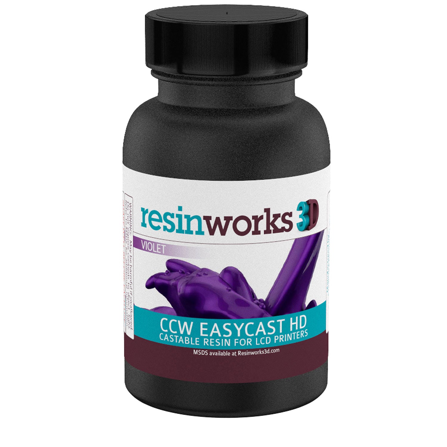 Resinworks3D EasyCast HD Resin LCD - Violet - 150g