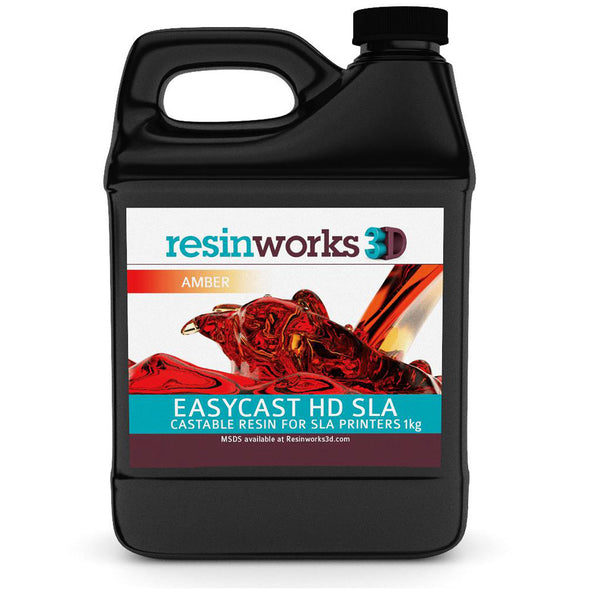 Resinworks3D EasyCast HD Resin SLA Amber 1kg