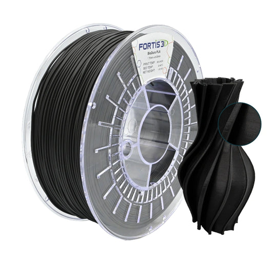 Fortis3D - BioDuro PLA 1KG - Black