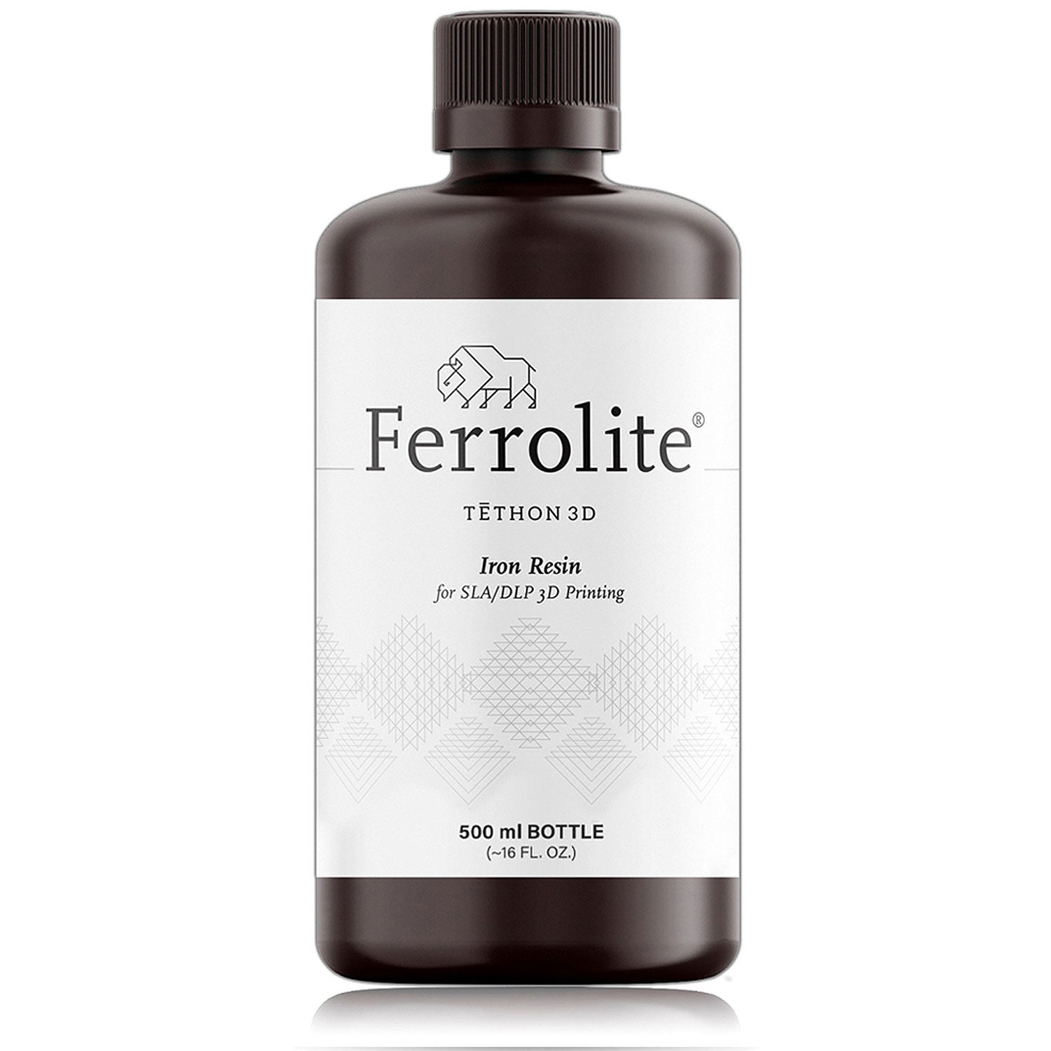 Tethon 3D - Ferrolite Iron Resin – 1 Liter - Ultimate 3D Printing Store