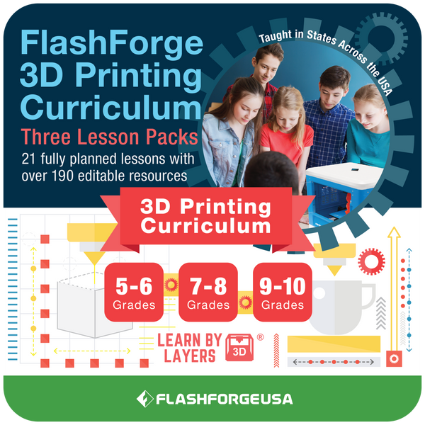 FlashForge 3D Printing Curriculum