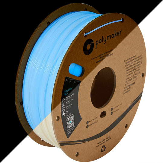 Polymaker PolyLite PLA - Glow Blue