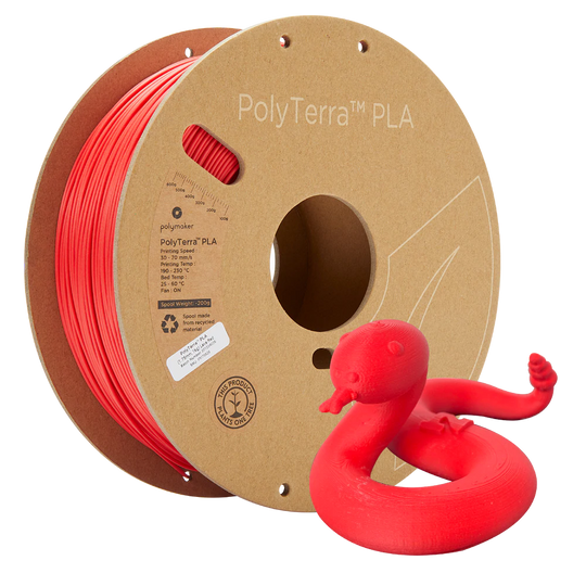 Polymaker PolyTerra PLA - Lava Red