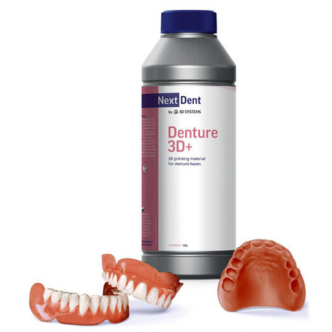 NextDent Denture 3D+ Resin - Red Pink