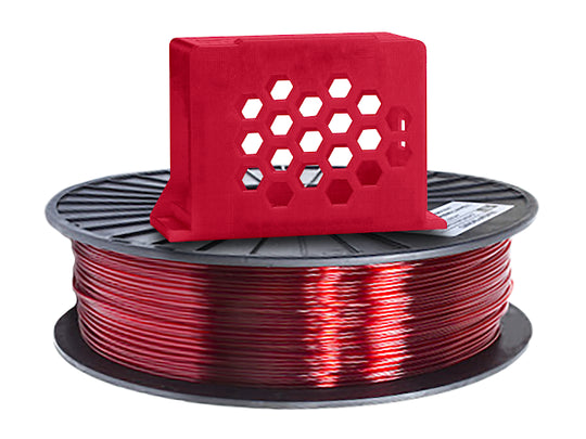 MatterHackers PRO Series PETG Filament - Translucent Red