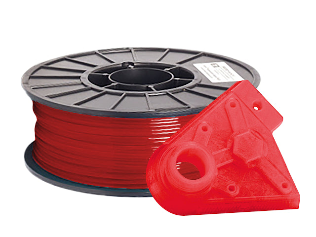 MatterHackers PRO Series PLA Filament - Translucent Red