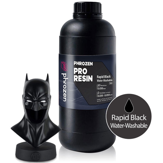Phrozen Pro Series Water Washable Resin Rapid Black 1KG