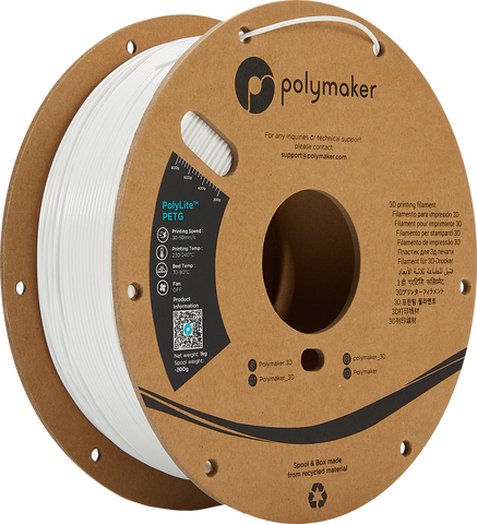 Polymaker PolyLite PETG - White