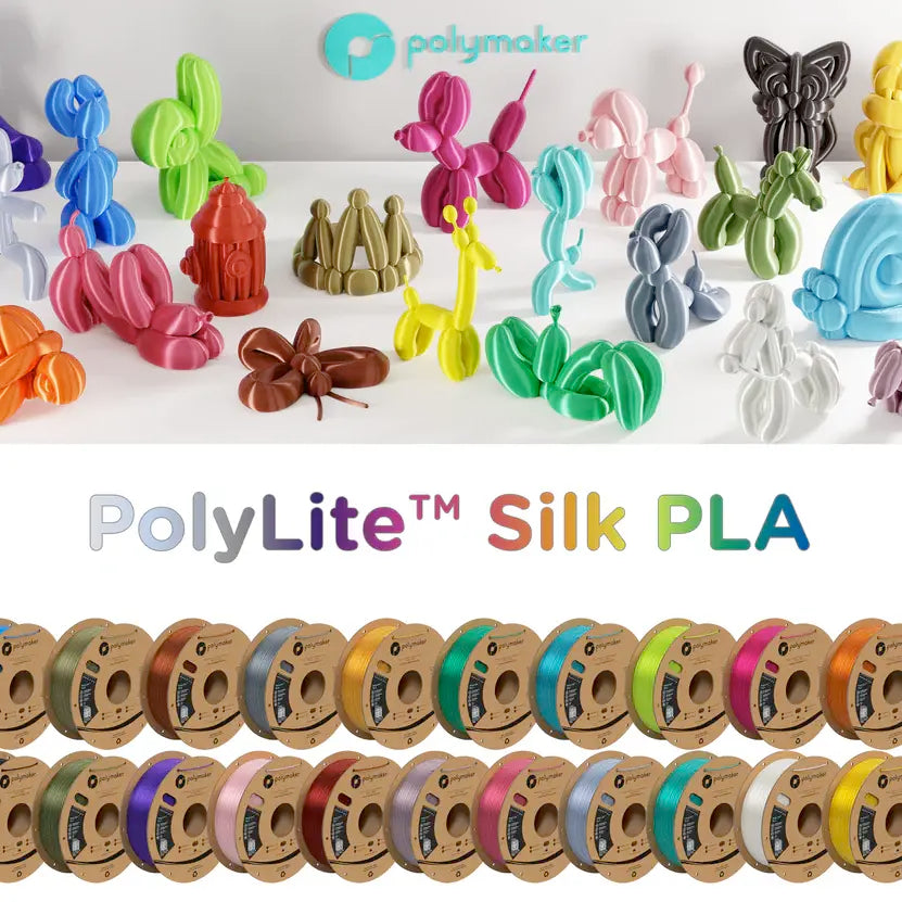 Polymaker PolyLite PLA - Silk Rose Gold