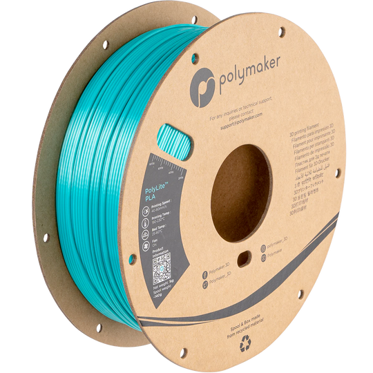 Polymaker PolyLite PLA - Silk Teal