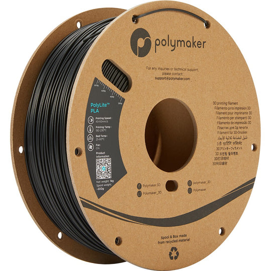 Polymaker PolyLite PLA - Black
