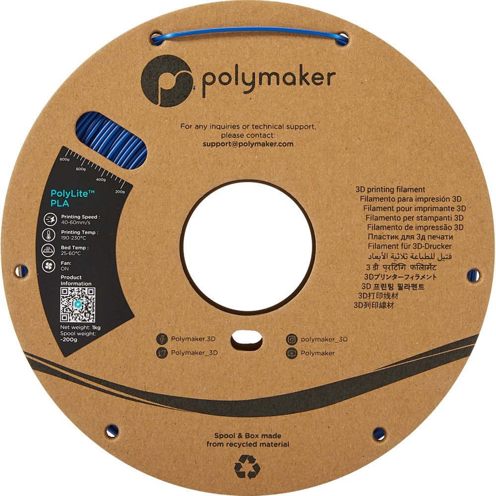 Polymaker PolyLite PLA - Blue