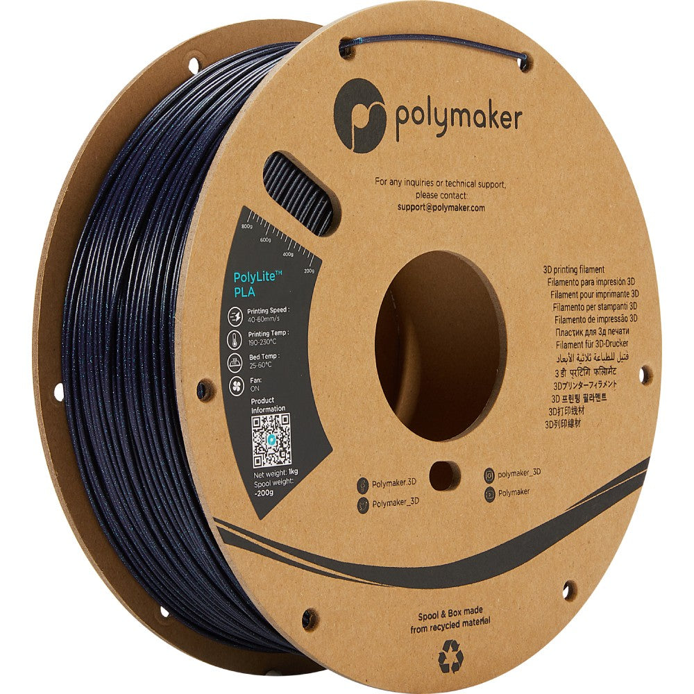 Polymaker PolyLite PLA - Galaxy Dark Blue