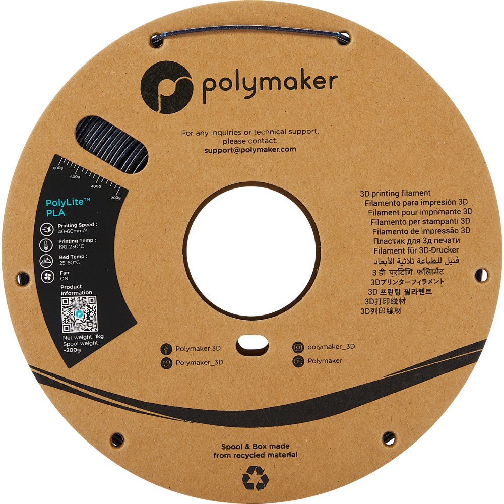 Polymaker PolyLite PLA - Galaxy Dark Blue
