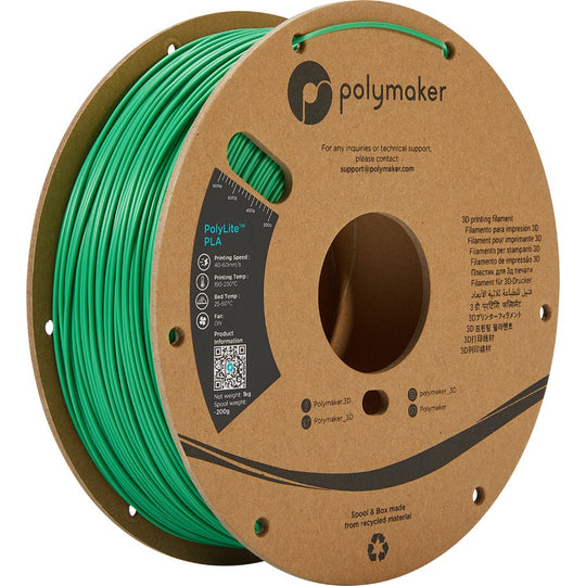 Polymaker PolyLite PLA - Green
