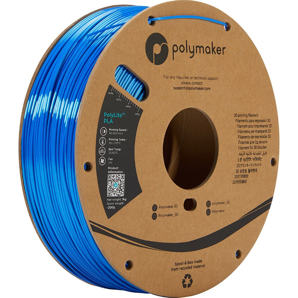 Polymaker Carbon Fiber PLA Filament 1.75mm, Carbon Fiber Reinforced PLA 3D  Printer Filament Strong 1kg - PolyLite 1.75 PLA Carbon Fiber 3D Printer