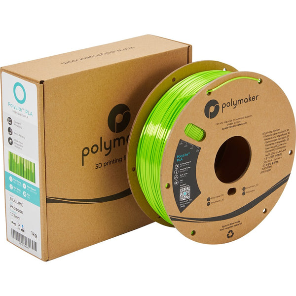 Polymaker PolyLite PLA - Silk Lime– Ultimate 3D Printing Store