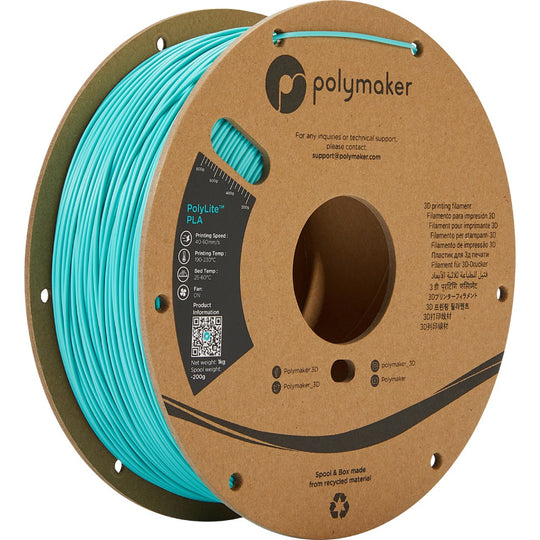 Polymaker PolyLite PLA - Polymaker Teal
