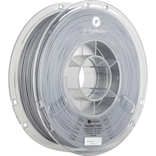 Polymaker PolyMax PLA 1.75mm (0.75kg) - Grey