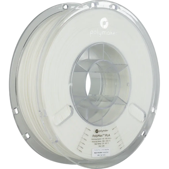 Polymaker PolyMax PLA 1.75mm (0.75kg) - White