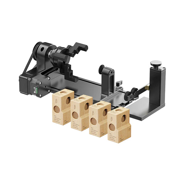 xTool Rotary Attachment-RA2 Pro for M1 + Risers
