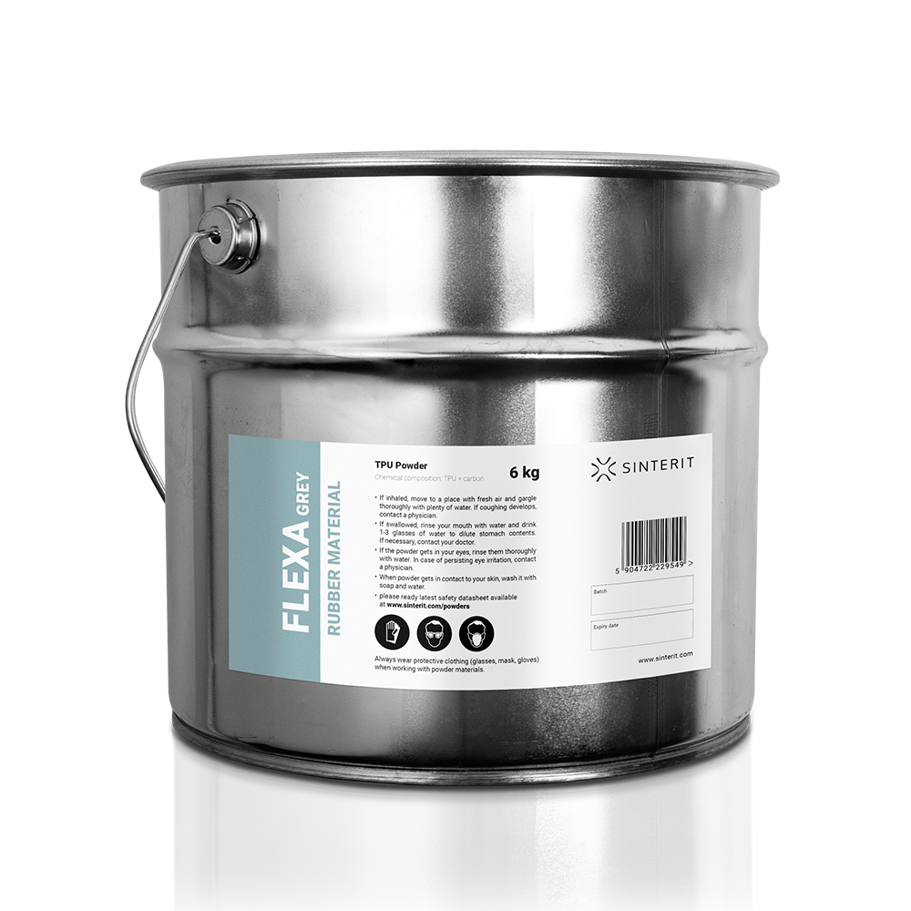 Sinterit FLEXA Grey Powder 6kg